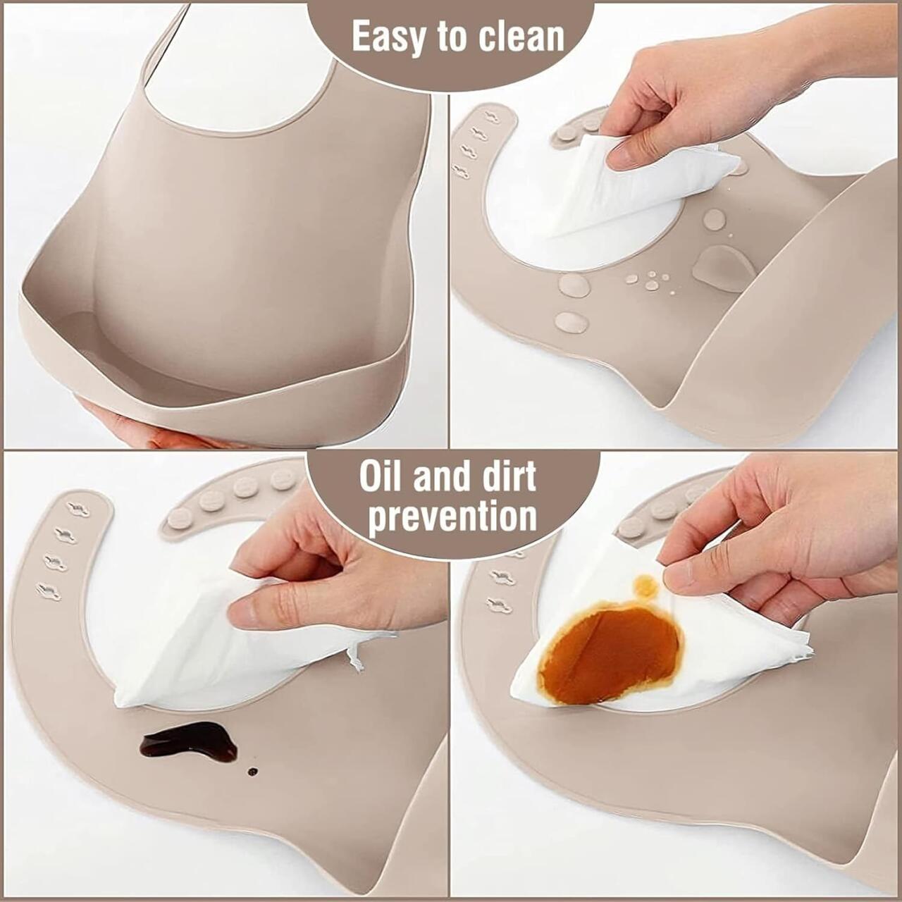 Juego de cubiertos de silicona para bebé (6 piezas) · Set completo BLW y autoalimentación