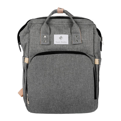 Mochila cuna extensible 3 en 1 · Organizador, cambiador y cuna portátil